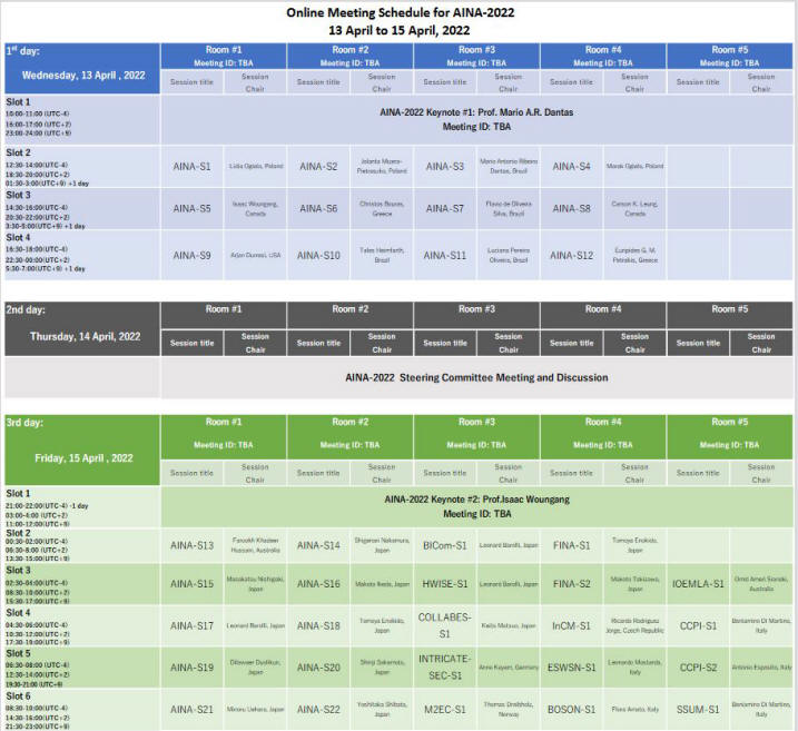 SessionSchedule